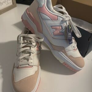 Limited Edition New Balance NIB 550 Pink and White women’s shoes